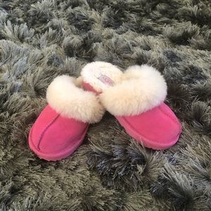 Girls UGG slippers.